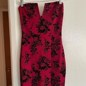 Strapless Mini Dress